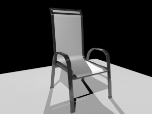 garden chair Modelo 3D