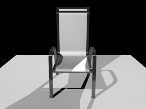 garden chair Modelo 3D