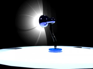 настільна лампа 3D Модель