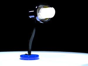 lumin&aacute;ria de mesa Modelo 3D