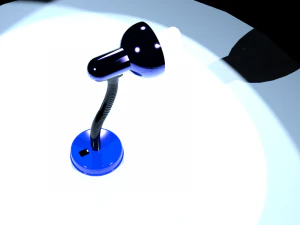 lumin&aacute;ria de mesa Modelo 3D