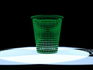 dirty laundry basket 3D Модель