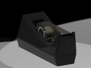adhesive tape carrier 3D मॉडल