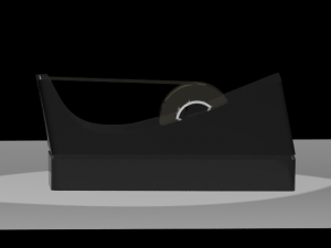adhesive tape carrier 3D मॉडल