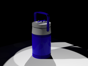 water thermos 3D Model