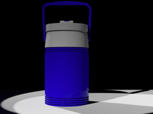 water thermos 3D 모델