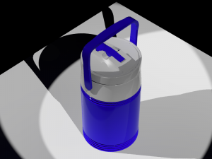 water thermos 3D 모델