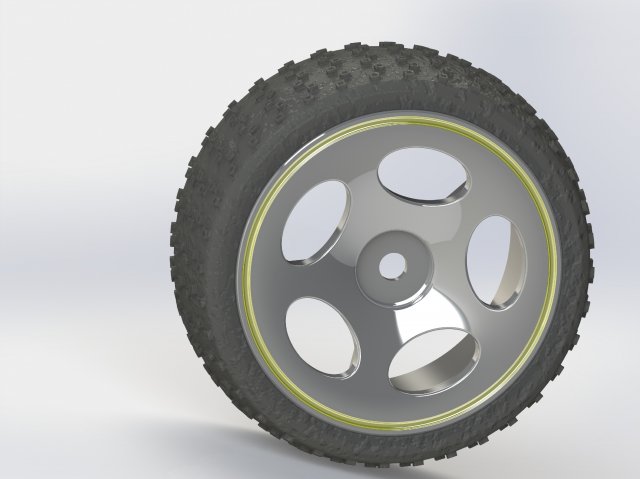 offroad rc wheel 3D 프린트 모델 .c4d .max .obj .3ds .fbx .stl .blend 