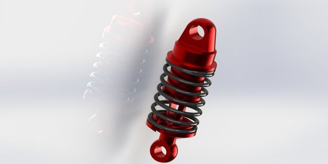 shok for rc car 3D Принт Модель .c4d .max .obj .3ds .fbx .stl .blend 
