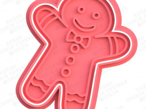 christmas cookie cutter set of 15 3D 프린트 모델