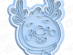 christmas elements cookie cutter set of 9 3D 프린트 모델