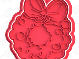 christmas elements cookie cutter set of 9 3D 프린트 모델
