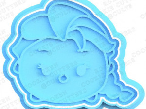 cartoons disney tsum tsum cookie cutter set of 34 3D 프린트 모델