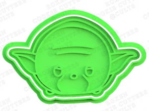 conjunto de cortador de biscoitos disney tsum tsum de desenhos animados com 34 Modelo de Impressão 3D