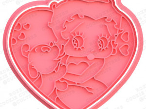 betty boop cookie cutter set of 5 Modèles 3D en vedette