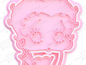 betty boop cookie cutter set of 5 Modèles 3D en vedette