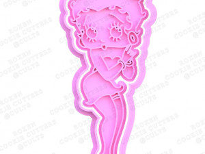 betty boop cookie cutter set of 5 Modèles 3D en vedette