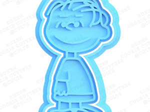 snoopy cookie cutters set of 12 3Dプリントモデル