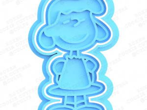 snoopy cookie cutters set of 12 3Dプリントモデル