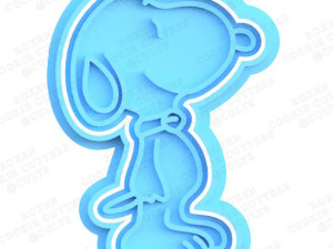 snoopy cookie cutters set of 12 3Dプリントモデル