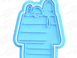 snoopy cookie cutters set of 12 3Dプリントモデル