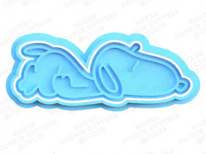 snoopy cookie cutters set of 12 3Dプリントモデル
