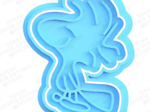 snoopy cookie cutters set of 12 3Dプリントモデル