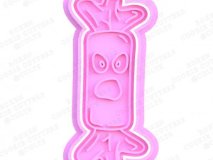 halloween candy cookie cutter set of 8 3Dプリントモデル