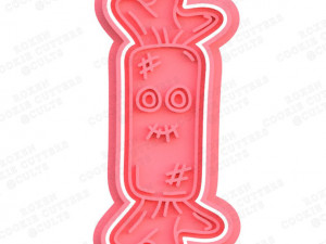 halloween candy cookie cutter set of 8 3Dプリントモデル