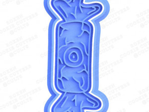 halloween candy cookie cutter set of 8 3Dプリントモデル