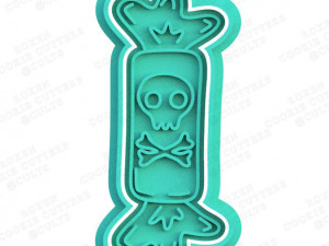 halloween candy cookie cutter set of 8 3Dプリントモデル