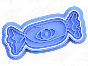 halloween candy cookie cutter set of 7 3D 프린트 모델