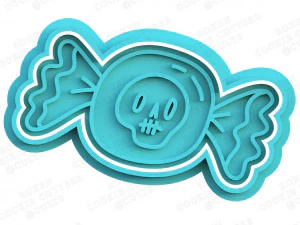 halloween candy cookie cutter set of 7 3D Print Model