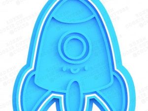 space cookie cutter set of 8 3D प्रिंट मॉडल