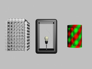 table lamp spektr cccp Model 3D