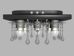 샹들리에 3D 모델