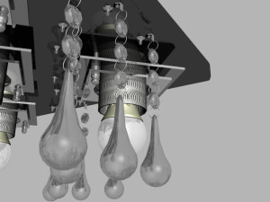 chandelier 3D 模型