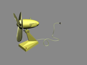 table fan 3D Model