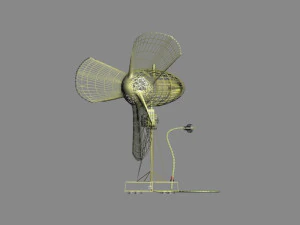 table fan 3D Model