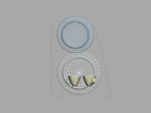 plate stand 3D Model