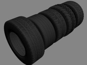 tyres 3D Model