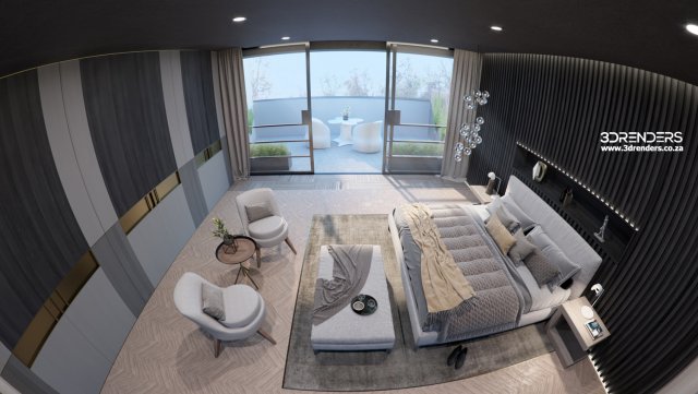 corona for cinema4d scene files - luxury bedroom apartment 3D 모델 .c4d .max .obj .3ds .fbx .stl .blend 