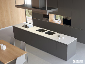 corona for cinema4d scene files - modern kitchen scene 3D-Modell