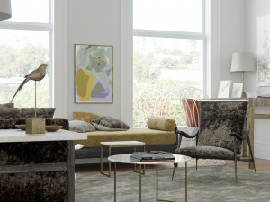 corona for cinema4d scene files - living room Model 3D