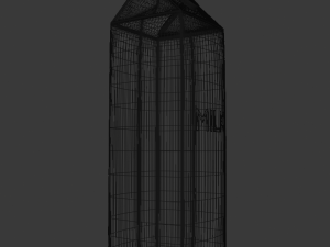 milk carton 3D 模型