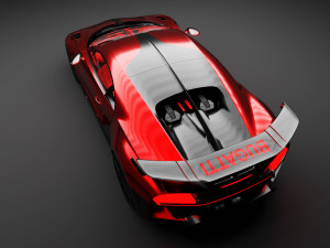 bugatti 3D 모델