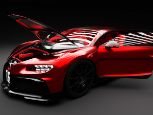 bugatti 3D 모델