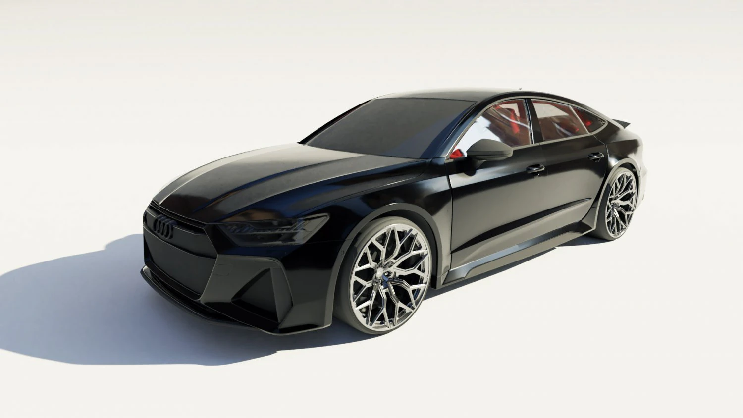 audi rs7 c8 3D Model .c4d .max .obj .3ds .fbx .stl .blend 