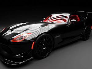 ontwijk adder 3D Model