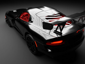 dodge viper Model 3D